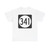Iowa 341 (Iowa) (Road Sign) T-Shirt
