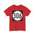 Iowa 306 (Iowa) (Road Sign) T-Shirt