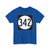 Iowa 342 (Iowa) (Road Sign) T-Shirt