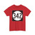 Iowa 342 (Iowa) (Road Sign) T-Shirt