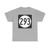 Iowa 293 (Iowa) (Road Sign) T-Shirt