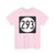 Iowa 293 (Iowa) (Road Sign) T-Shirt