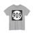 Iowa 909 (Iowa) (Road Sign) T-Shirt