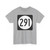 Iowa 291 (Iowa) (Road Sign) T-Shirt