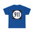 Iowa 911 (Iowa) (Road Sign) T-Shirt