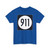 Iowa 911 (Iowa) (Road Sign) T-Shirt