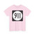 Iowa 911 (Iowa) (Road Sign) T-Shirt