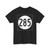 Iowa 285 (Iowa) (Road Sign) T-Shirt