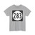 Iowa 283 (Iowa) (Road Sign) T-Shirt