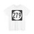 Iowa 279 (Iowa) (Road Sign) T-Shirt