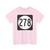 Iowa 278 (Iowa) (Road Sign) T-Shirt