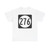 Iowa 276 (Iowa) (Road Sign) T-Shirt