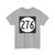 Iowa 276 (Iowa) (Road Sign) T-Shirt