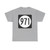 Iowa 971 (Iowa) (Road Sign) T-Shirt