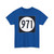 Iowa 971 (Iowa) (Road Sign) T-Shirt