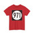 Iowa 971 (Iowa) (Road Sign) T-Shirt