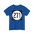 Iowa 271 (Iowa) (Road Sign) T-Shirt