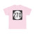 Iowa 270 (Iowa) (Road Sign) T-Shirt