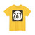 Iowa 267 (Iowa) (Road Sign) T-Shirt