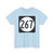 Iowa 267 (Iowa) (Road Sign) T-Shirt