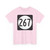 Iowa 267 (Iowa) (Road Sign) T-Shirt