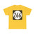 Iowa 266 (Iowa) (Road Sign) T-Shirt