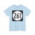 Iowa 261 (Iowa) (Road Sign) T-Shirt