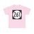 Iowa 261 (Iowa) (Road Sign) T-Shirt