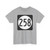 Iowa 258 (Iowa) (Road Sign) T-Shirt