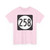 Iowa 258 (Iowa) (Road Sign) T-Shirt