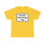 Zusatzschild 807 - Einsatzfahrzeuge frei 500x350 StVO 1970 (Germany) (Road Sign) T-Shirt