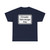 Zusatzschild 807 - Einsatzfahrzeuge frei 500x350 StVO 1970 (Germany) (Road Sign) T-Shirt