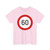 Zimbabwe speed limit - 60 kmh (Zimbabwe) (Road Sign) T-Shirt