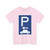 Zeichen Parkplatz - Personenkraftwagen links (Germany) (Road Sign) T-Shirt