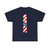 Zeichen 605-13 - Warnlichtbake mit Zeichen 222-10 Aufstellung rechts 2500x500 StVO 1992 (Germany) (Road Sign) T-Shirt