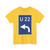 Zeichen 464 - Bedarfsumleitung links StVO 1970 (Germany) (Road Sign) T-Shirt