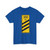 Zeichen 450-55 - Ankündigungsbake dreistreifig 300 m gelb StVO 2013 (Germany) (Road Sign) T-Shirt