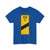 Zeichen 450-53 - Ankündigungsbake einstreifig 100 m gelb StVO 2013 (Germany) (Road Sign) T-Shirt