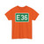 Zeichen 410 - Europastraßen StVO 1970 (Germany) (Road Sign) T-Shirt