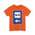 Zeichen 375b - Autobahnhotel mit Pfeil linksweisend StVO 1970 (Germany) (Road Sign) T-Shirt
