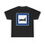 Zeichen 375 - Autobahnhotel 600x600 StVO 1992 (Germany) (Road Sign) T-Shirt