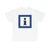 Zeichen 367 - Fremdenverkehrsbüro oder Auskunftsstelle 600x600 StVO 1992 (Germany) (Road Sign) T-Shirt