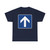 Zeichen 353 - Einbahnstraße 600x600 StVO 1992 (Germany) (Road Sign) T-Shirt
