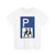 Zeichen 329 - Wanderparkplatz StVO 1970 (Germany) (Road Sign) T-Shirt