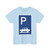 Zeichen 322 - Parken auf Gehwegen quer zur Fahrtrichtung links (Germany) (Road Sign) T-Shirt