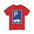 Zeichen 322 - Parken auf Gehwegen quer zur Fahrtrichtung links (Germany) (Road Sign) T-Shirt