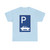 Zeichen 321 - Parken auf Gehwegen quer zur Fahrtrichtung rechts (Germany) (Road Sign) T-Shirt