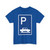 Zeichen 321 - Parken auf Gehwegen quer zur Fahrtrichtung rechts (Germany) (Road Sign) T-Shirt