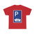 Zeichen 321 - Parken auf Gehwegen quer zur Fahrtrichtung rechts (Germany) (Road Sign) T-Shirt