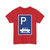 Zeichen 321 - Parken auf Gehwegen quer zur Fahrtrichtung rechts (Germany) (Road Sign) T-Shirt